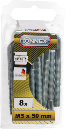 Afbeelding laden in galerijviewer, Connex krambout m5x50 8st vz - ky5050550
