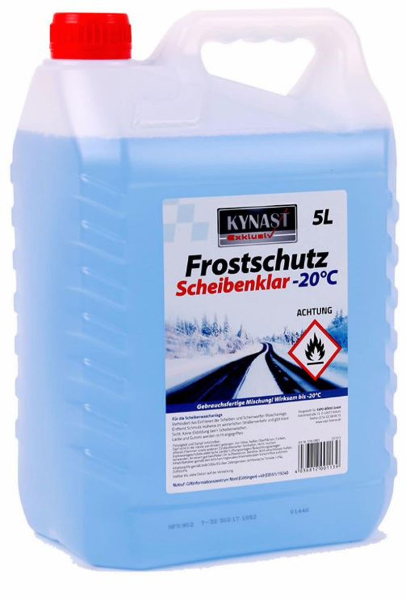 Afbeelding laden in galerijviewer, Kynast ruitensproeier antivries 5l tot -20â°c. kant en klaar. zomer en winter
