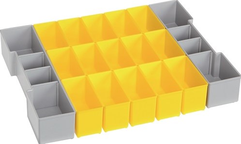 L-boxx indelings-set | b378xd313xh65 mm | geel grijs | geel grijs | 1 stuk - 6000010091 6000010091
