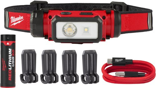 Afbeelding laden in galerijviewer, Milwaukee l4 hl2-301 | usb oplaadbare hoofdlamp - 4933479963

