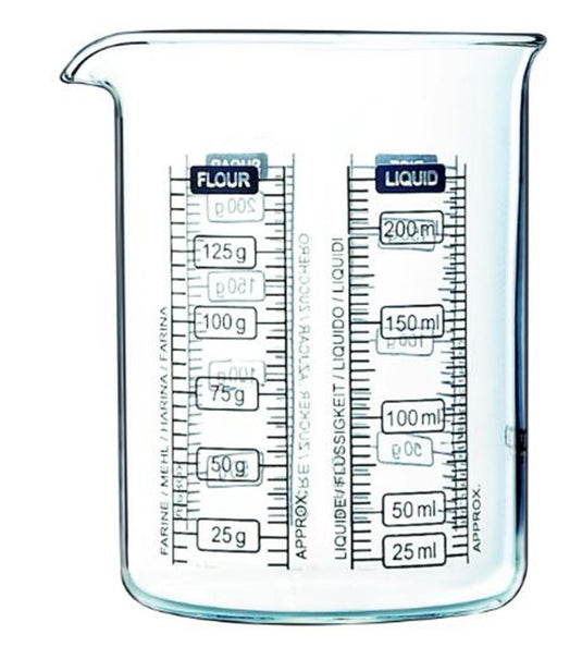 Pyrex kitchen lab maatbeker 250ml