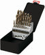 Labor spiraalborenset | din338 hss-co 5% | 25-delig | 1-13mm x 0.5mm - ka012250