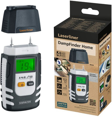 Laserliner dampfinder home materiaalvochtmeter - 082.013e