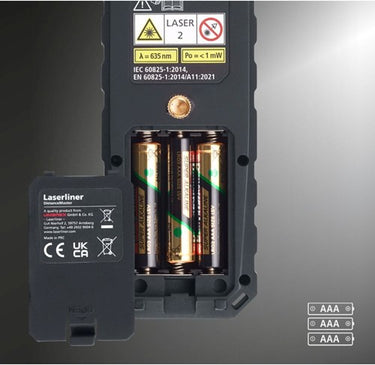 Laserliner distancemaster 50 m laser-afstandsmeter - 080.982a