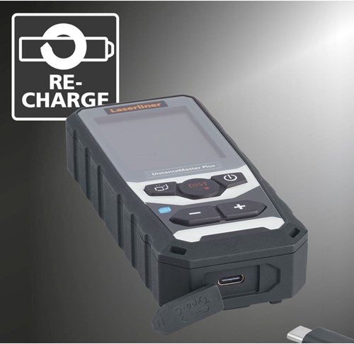 Afbeelding laden in galerijviewer, Laserliner distancemaster plus 100 m laser-afstandsmeter - 080.983a
