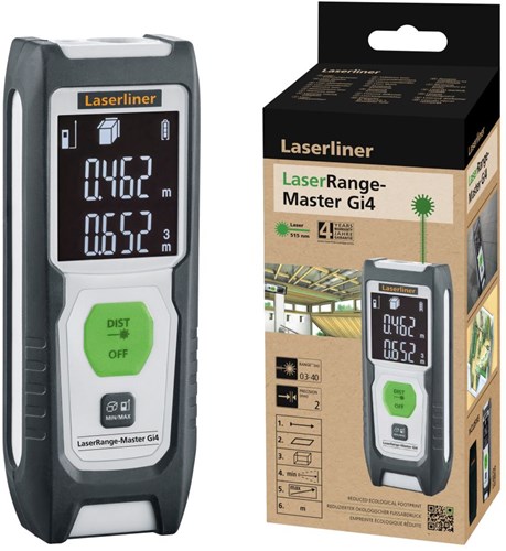 Afbeelding laden in galerijviewer, Laserliner laserrange-master gi4 laser afstandsmeter - 080.833e
