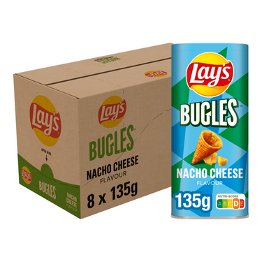 Lay's bugles nacho cheese bus (8x 135gr)