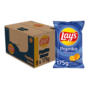 Lay's lay’s chips paprika (8x 175gr)