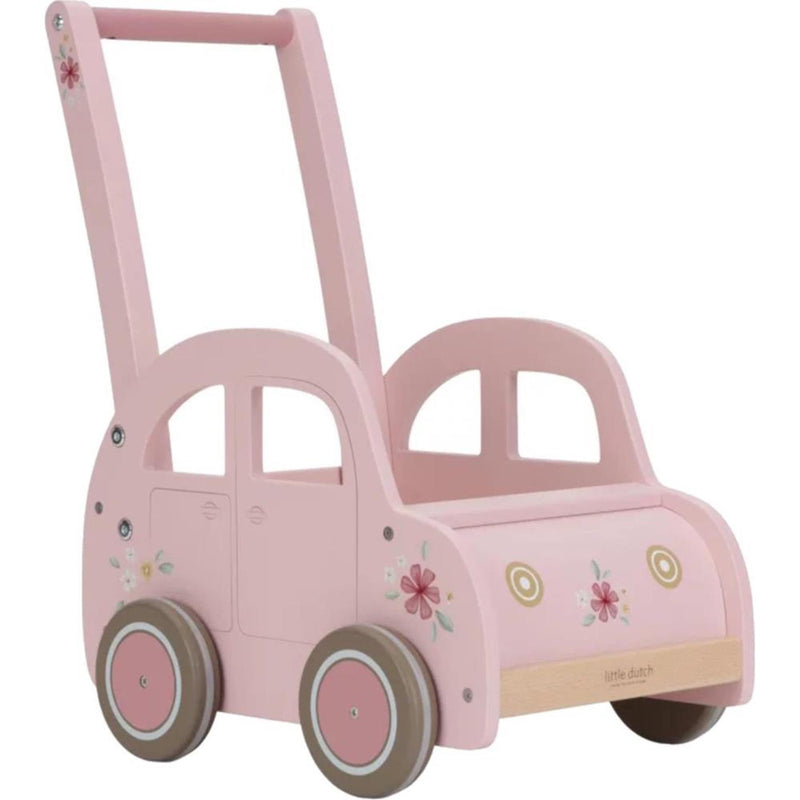 Afbeelding laden in galerijviewer, Little dutch loopwagen roze fsc
