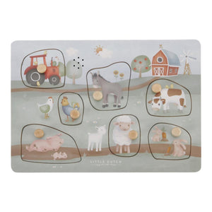Little dutch - geluidenpuzzel fsc - little farm
