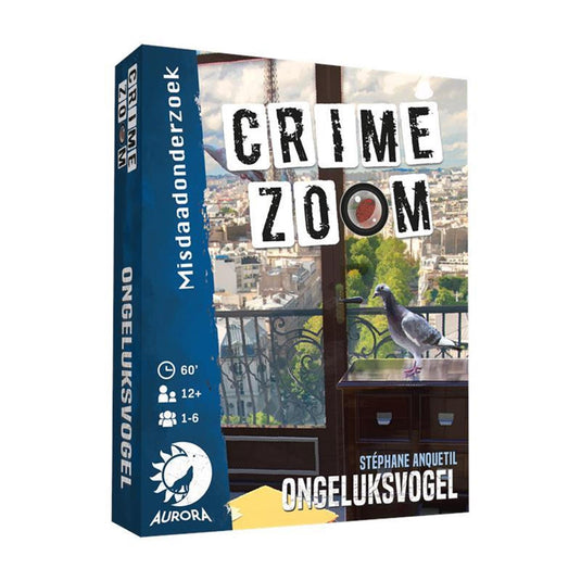Lucky duck games crime zoom case 2 - ongeluksvogel vanaf 12 jaar 1-6 spelers