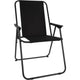 Redcliffs vouwstoel 57x48x42cm zwart