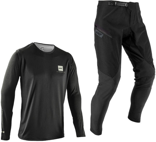 Leatt gravity 1.0 - mtb long sleeve jersey pants | l