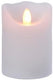 Enzo led flakkerkaars 7x9cm wit - 5509400