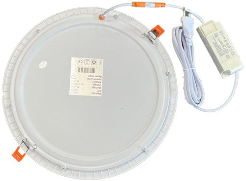Afbeelding laden in galerijviewer, Enzo led panel downlight 24w 4000k incl. driver wit - led2653
