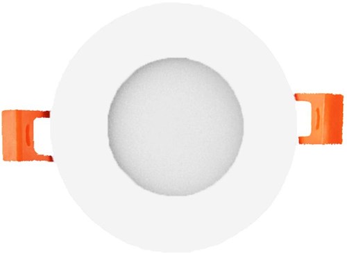 Afbeelding laden in galerijviewer, Enzo led panel downlight 3w 3000k incl. driver wit - led2601
