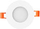 Enzo led panel downlight 3w 3000k incl. driver wit - led2601