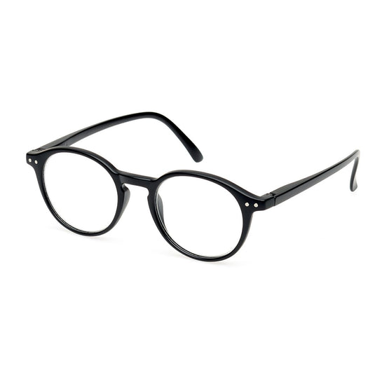 Spectrum leesbril zwart rond 1.50