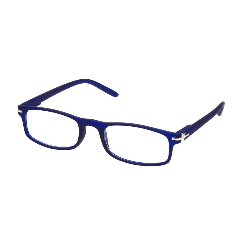 Afbeelding laden in galerijviewer, Spectrum leesbril mat blauw rechthoekig 2.00
