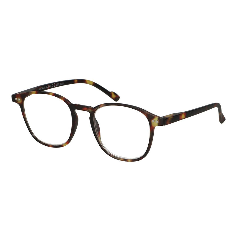 Afbeelding laden in galerijviewer, Spectrum leesbril ultra flat in case havana 2.50
