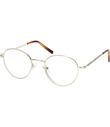 Spectrum leesbril rond zilver klassiek 3.50