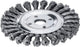 Lessmann ronde borstel | gat d. 125 mm draaddikte 0,5 mm | staal 14 mm | 12.500 omw min | 1 stuk - 473211 473211