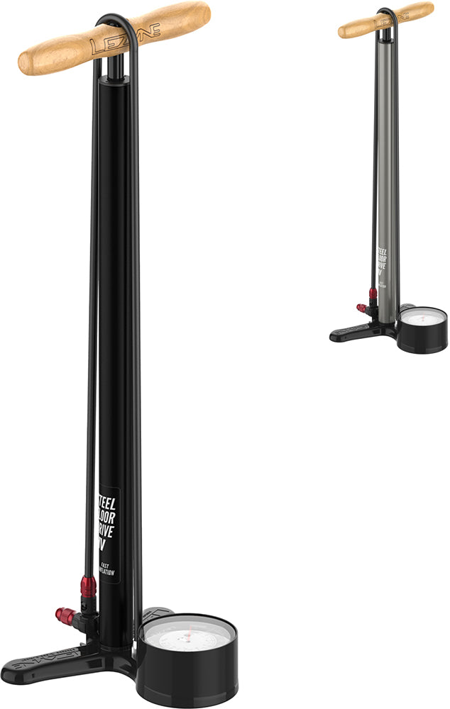 Afbeelding laden in galerijviewer, Lezyne steel hv floor drive 3.5 100psi floor pump

