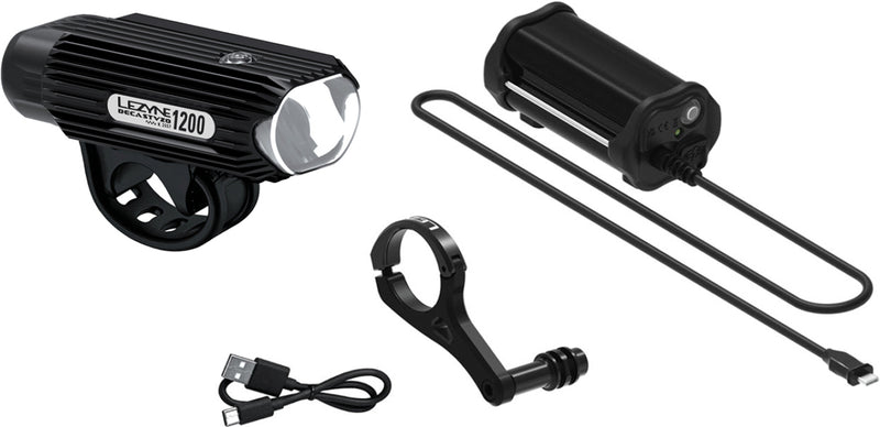 Afbeelding laden in galerijviewer, Lezyne deca stvzo 1200 loaded kit lighting set
