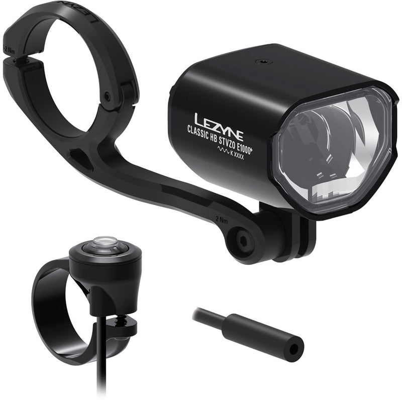 Afbeelding laden in galerijviewer, Lezyne e-bike classic hb stvzo e1000+ front light
