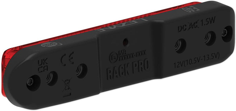 Afbeelding laden in galerijviewer, Lezyne rack pro stvzo e40 rear light
