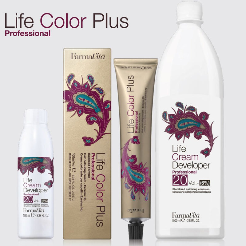 Afbeelding laden in galerijviewer, Farmavita life cream developer 6% 1000ml

