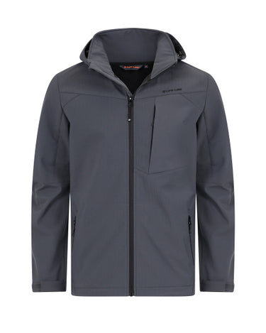 Life line Murray Softshell Jacket heren grijs maat 4XL