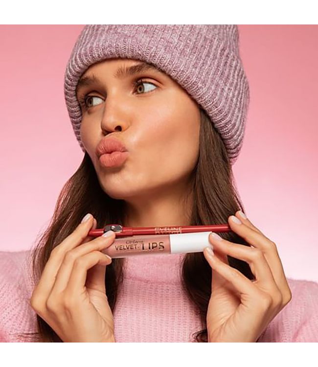 Afbeelding laden in galerijviewer, Eveline oh! my lips liquid matt lipstick lipliner display diverse 32 stuks
