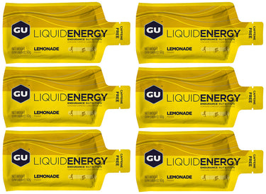 Gu liquid energy gel strawberry banana 6x60g