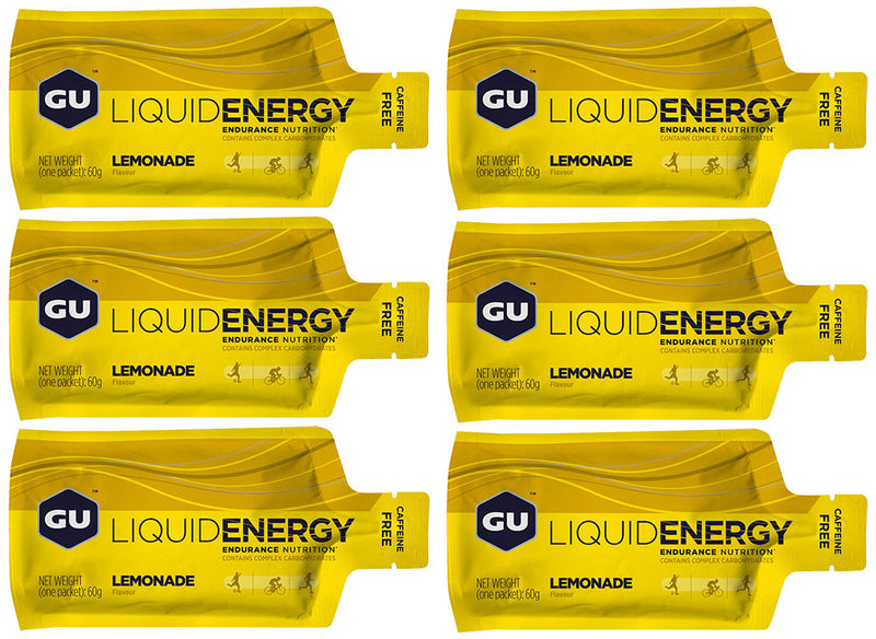 Afbeelding laden in galerijviewer, Gu liquid energy gel strawberry banana 6x60g
