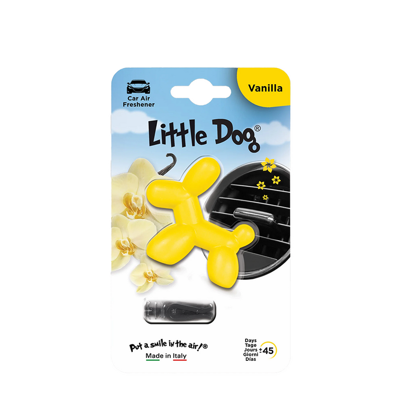 Afbeelding laden in galerijviewer, Little dog car air freshener vanilla

