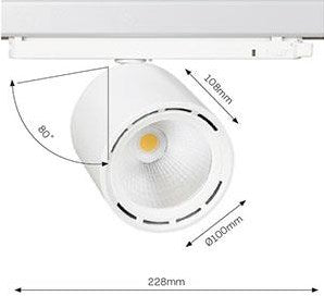Afbeelding laden in galerijviewer, Enzo lival led railspot 3-fase 34w 4000k wit 30gr lival cafeteria - 5050614
