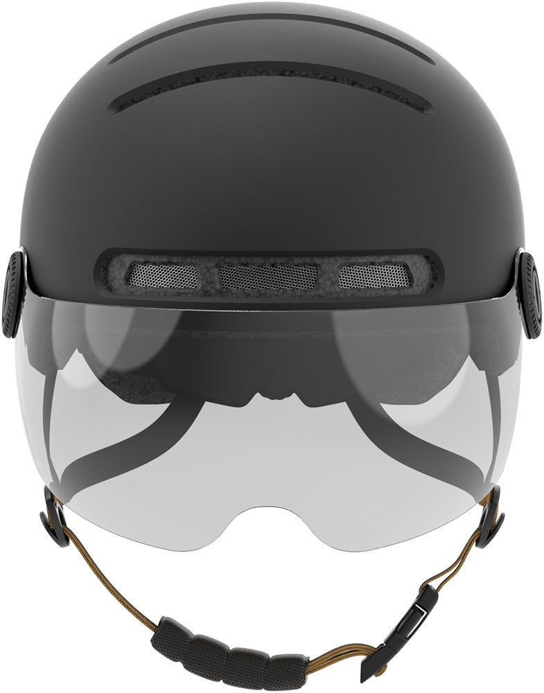 Afbeelding laden in galerijviewer, Livall l23 - urban led bike helmet with visor

