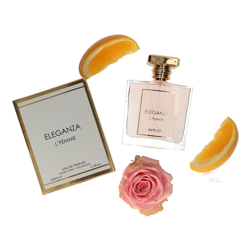 Afbeelding laden in galerijviewer, Lamusê by lattafa eau de parfum spray dames eleganza l'femme 100ml
