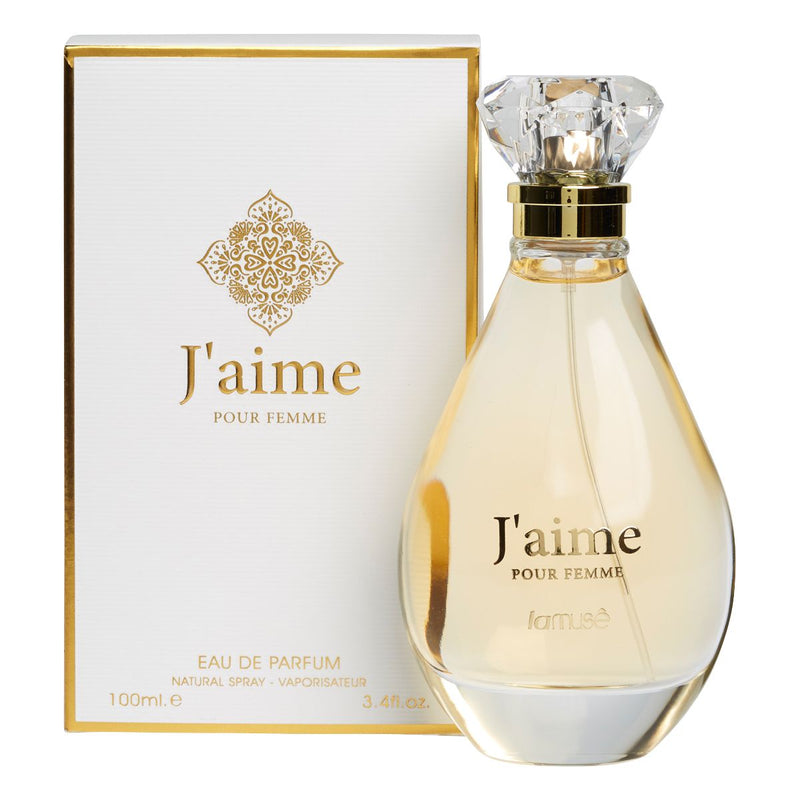 Afbeelding laden in galerijviewer, Lamusê by lattafa eau de parfum spray dames j' aime pour femme 100ml
