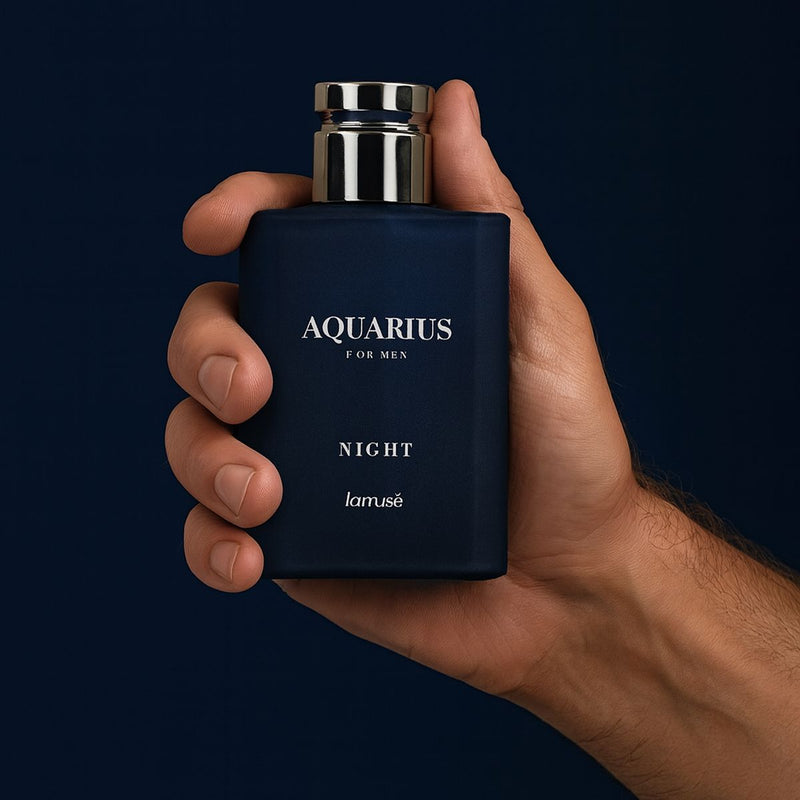 Afbeelding laden in galerijviewer, Lamusê lamuse by lattafa eau de toilette spray heren aquarius night 100ml
