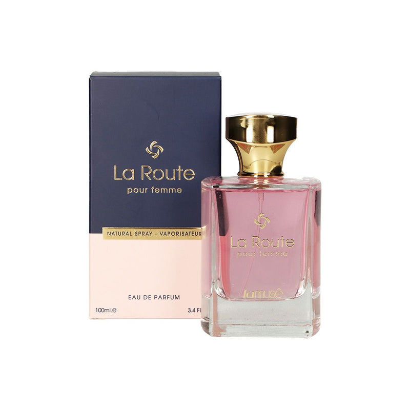 Afbeelding laden in galerijviewer, Lamusê by lattafa eau de parfum la route pour femme 100ml
