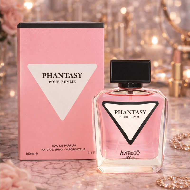 Afbeelding laden in galerijviewer, Lamusê by lattafa eau de parfum phantasy pour femme 100ml
