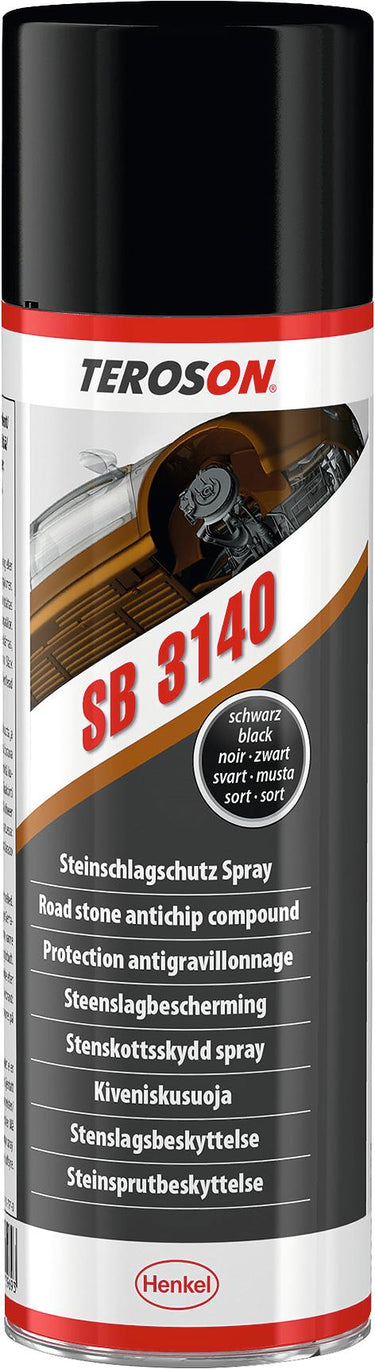 Teroson stone chip protection spr black 500ml