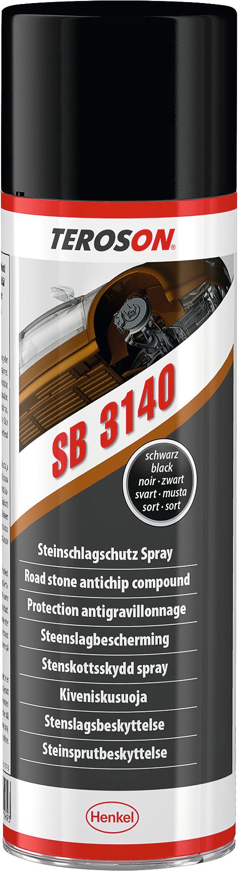 Teroson stone chip protection spr black 500ml