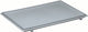 Lockweiler scharnierdeksel | polypropyleen l600xb400mm | grijs voor transport-stapelkratten | 1 stuk - nbc64-139901620118822 nbc64-139901620118822