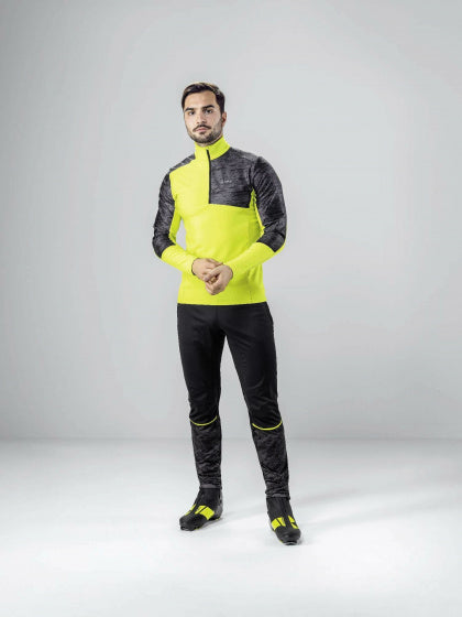 Afbeelding laden in galerijviewer, Löffler Thermolegging Speed DD heren nylon polyester zwart maat 48
