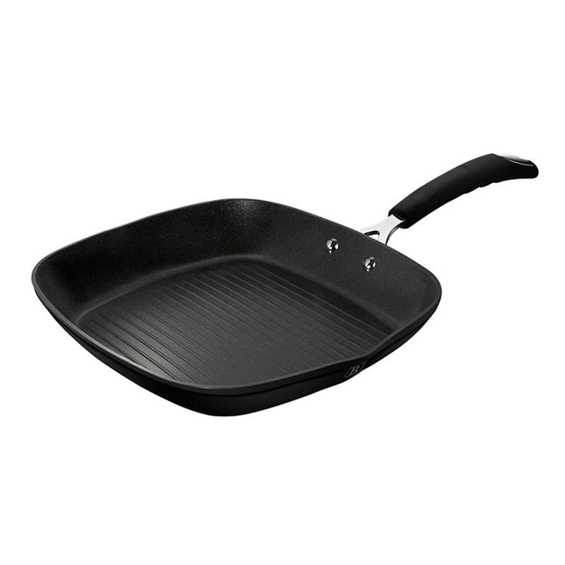 Afbeelding laden in galerijviewer, Berlingerhaus grillpan 28cm black
