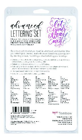 Afbeelding laden in galerijviewer, Tombow • lettering set advanced

