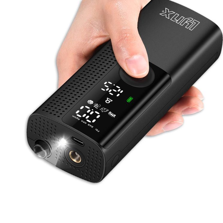 Afbeelding laden in galerijviewer, Lynx mini accu compressor luchtpomp usb oplaadbaar
